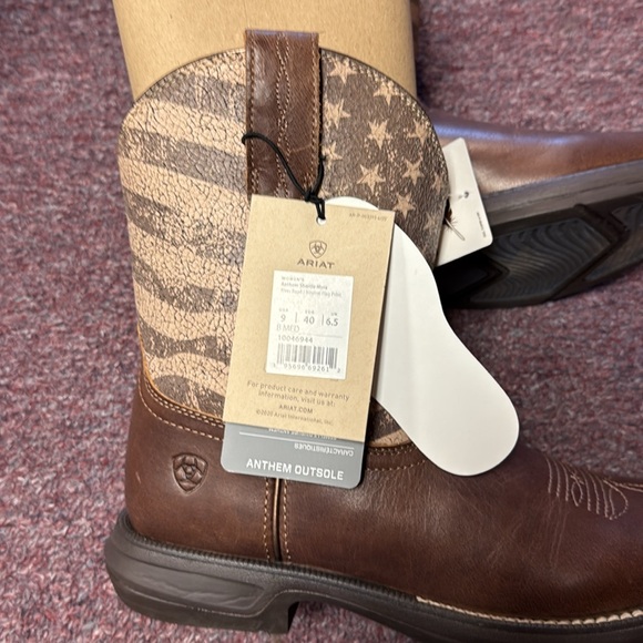 NWT Ariat Anthem Shortie Myra leather cowboy boots - Picture 7 of 7